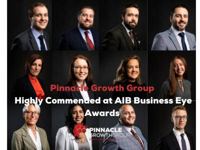 Pinnacle Growth Group Highly Commended at AIB Business Eye Awards!