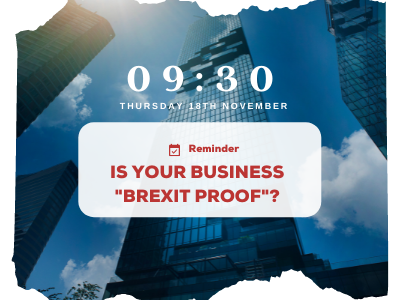 How can SMEs remain successful and future proofed in a post-EU Exit world?